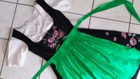 Vintage Dirndl von Steindl Gr 36 schwarz Blumen Stickerei grün Ludwigsvorstadt-Isarvorstadt - Isarvorstadt Vorschau