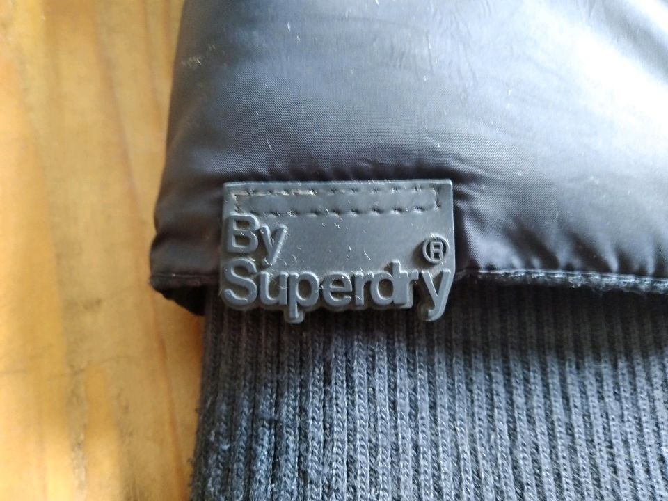 Superdry Bomberjacke M NP159€ Steppjacke dunkelblau in Wuppertal