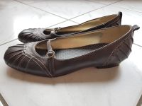 Damenschuhe Flats Slipper Halbschuhe Stiefeletten (braun) Gr.38 Hessen - Wiesbaden Vorschau