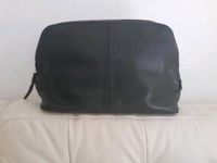 Tasche echtes Leder Clutch H&M Premium Kulturbeutel schwarz NEU Baden-Württemberg - Mannheim Vorschau