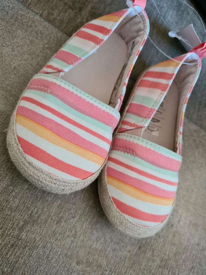 Süße sommerschuhu Schuhe espadrilles neu h&M beige Rose 21 20 in Usedom