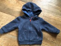 Blaue Sweatjacke Primark Größe 68/74 Hessen - Twistetal Vorschau