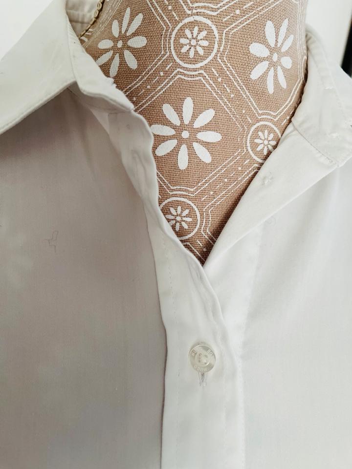 HUGO BOSS Damen Bluse Kurzarm weiß S 36 Business in Hamburg
