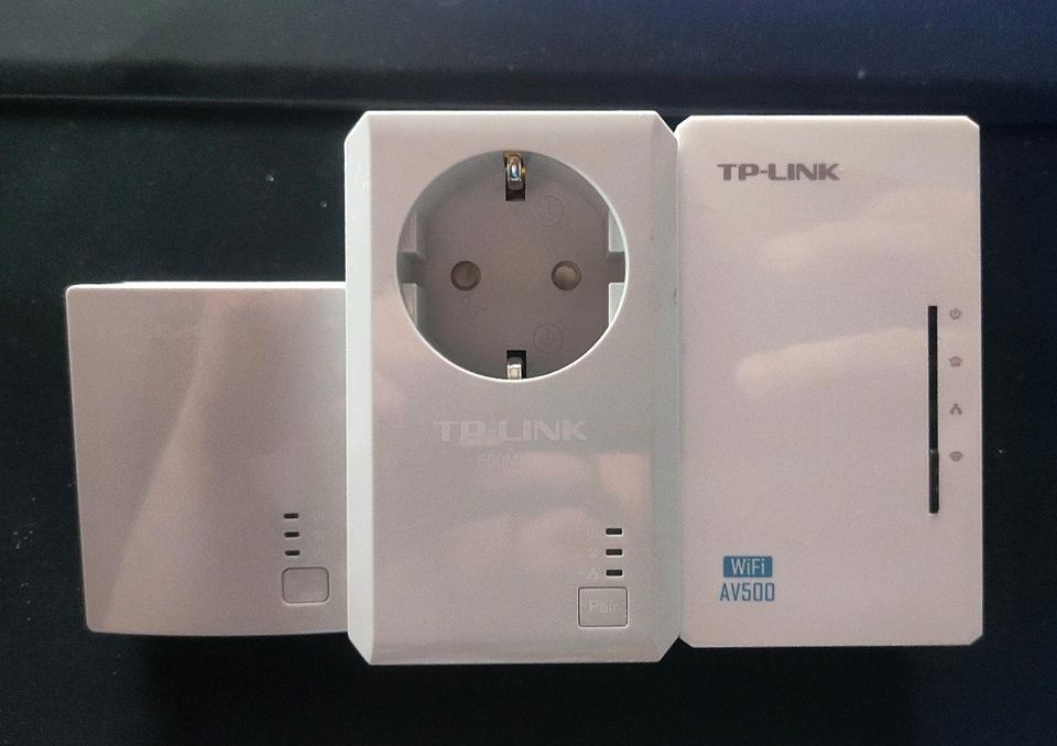 Drei TP-Link Powerline Adapter in Ulsnis