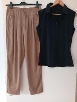 neuw. leichte Hose Zara Gr. L ärmellos Polo-Shirt Stretch Baden-Württemberg - Ingoldingen Vorschau
