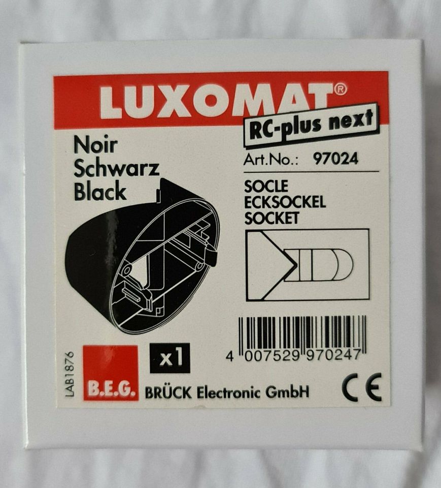 Neu+OVP Ecksockel für Bewegungsmelder Luxomat RC-plus Next B.E.G. in  Schleswig-Holstein - Büdelsdorf | Lampen gebraucht kaufen | eBay  Kleinanzeigen ist jetzt Kleinanzeigen