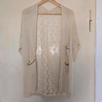 Beiger Cardigan mit wunderschönem Rücken und goldenen Details Baden-Württemberg - Esslingen Vorschau
