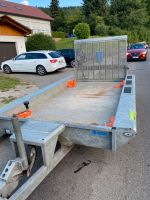 Anhänger/Baumaschinentransportanhänger zu vermieten Baden-Württemberg - Albstadt Vorschau