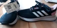 Adidas Turnschuhe dunkelblau/ rosa Niedersachsen - Hesel Vorschau