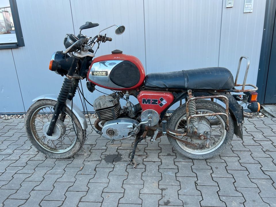 MZ TS250 TS 250 1979 Motorrad DDR ETS 125 150 M91 in Osterweddingen