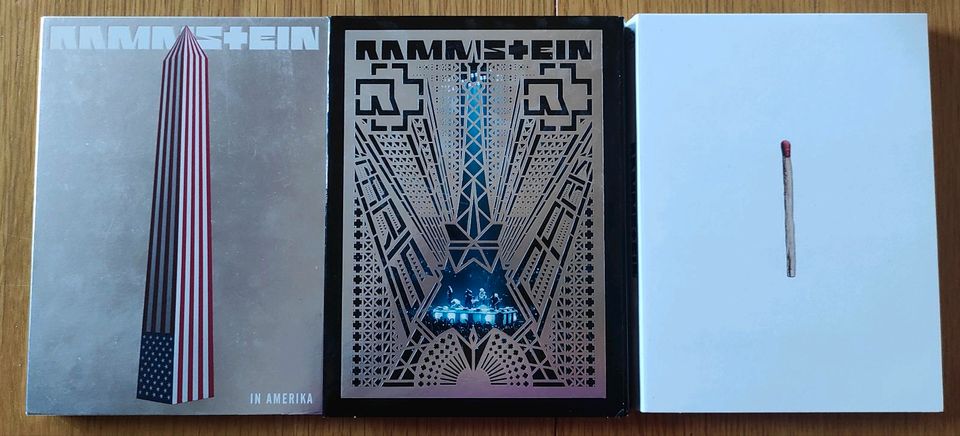 DVDs und CD von RAMMSTEIN (4148-4150) in Wenden