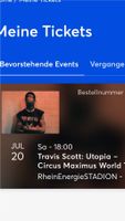 Travis Scott köln stehplatz platin Ticket Düsseldorf - Stockum Vorschau