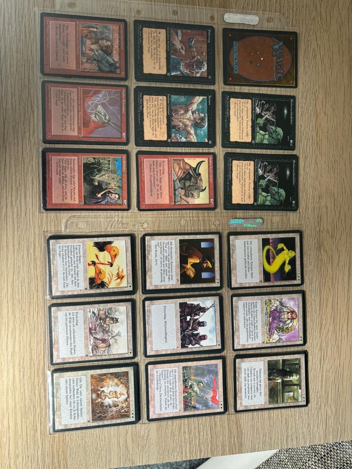 MTG Sammlung 4th Edition, Time Walk IE, Arabian Nights und mehr in Heidelberg