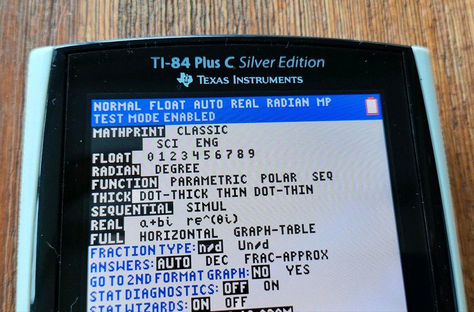 Taschenrechner Texas Instruments TI-84 Plus C Silver Edition in Neu-Eichenberg