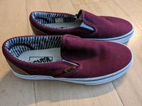 Neue weinrote Vans Classic Slip-on aus Leinen Gr. 36,5 Baden-Württemberg - Neuffen Vorschau