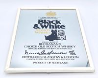 Orig. Spiegel ❌ Black & White❌ Scotch Whisky Vintage Pullman City Bayern - Haselbach b. Mitterfels Vorschau