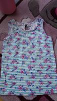 MEXX Mädchen Top Shirt Gr. 86 mit Blumenmuster Bayern - Döhlau Vorschau