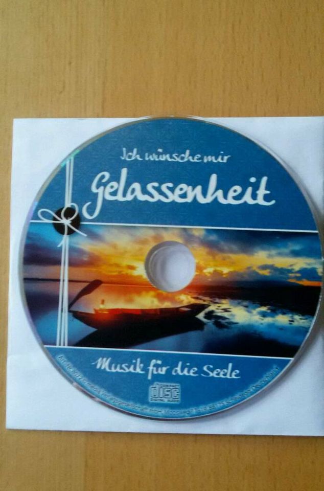 CD - *Ich wünsche mir Gelassenheit*  - Musik für die Seele in Abenberg