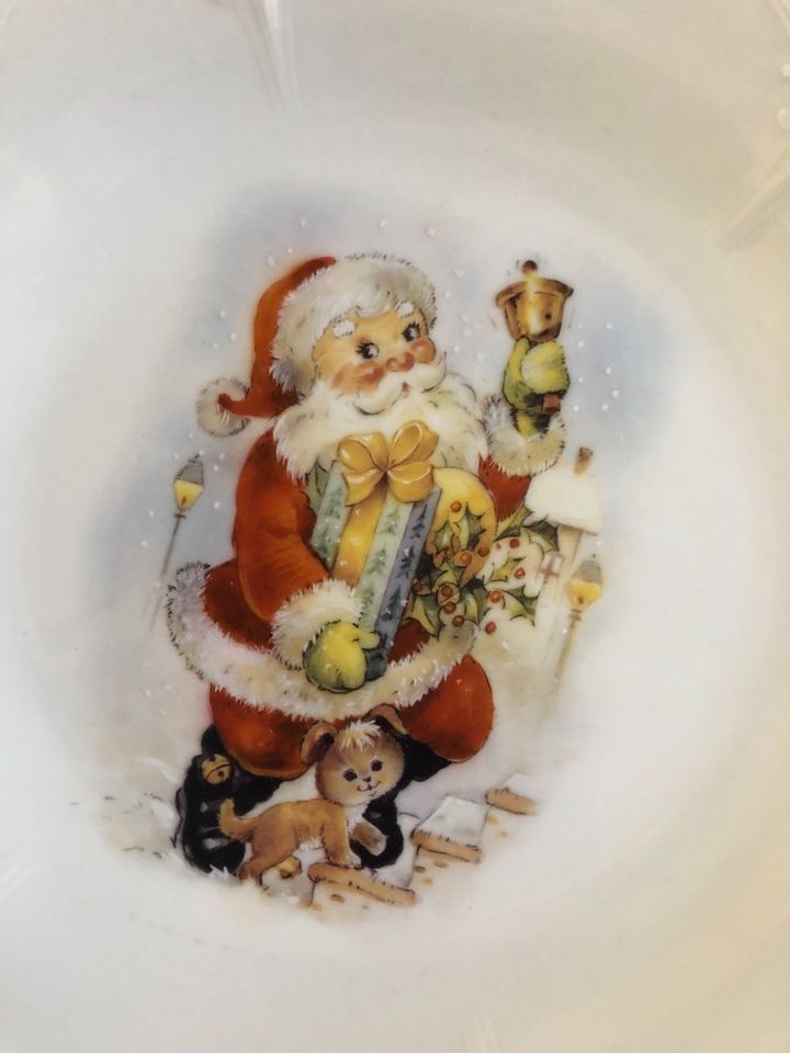 3 Weihnachtsteller Porzellan Tirschenreuth/Hutschenreuther in München