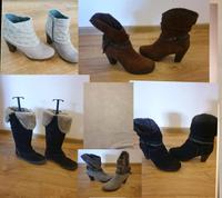Schuhpaket Kleiderpaket Stiefel Winterschuhe tamaris 39 40 Bayern - Aschaffenburg Vorschau