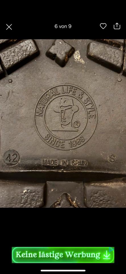 Panama Jack Lederstieïel Gr. 42 mit echtem Fell FESTPREIS in Berlin