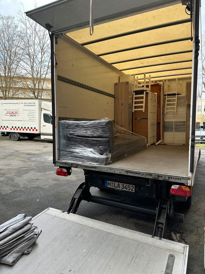 Umzugsunternehmen Möbeltransport PROFI UMZUG HANNOVER in Hannover