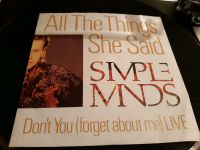 SIMPLE MINDS vinyl-single 7" All the things she said WAVE ROCK Wandsbek - Hamburg Sasel Vorschau