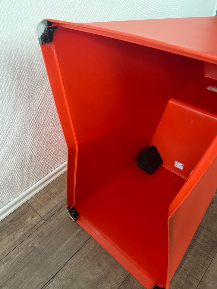 Neu Vitra Tool Stool orange Tritt Computer Arbeitsplatz Eames in Braunschweig