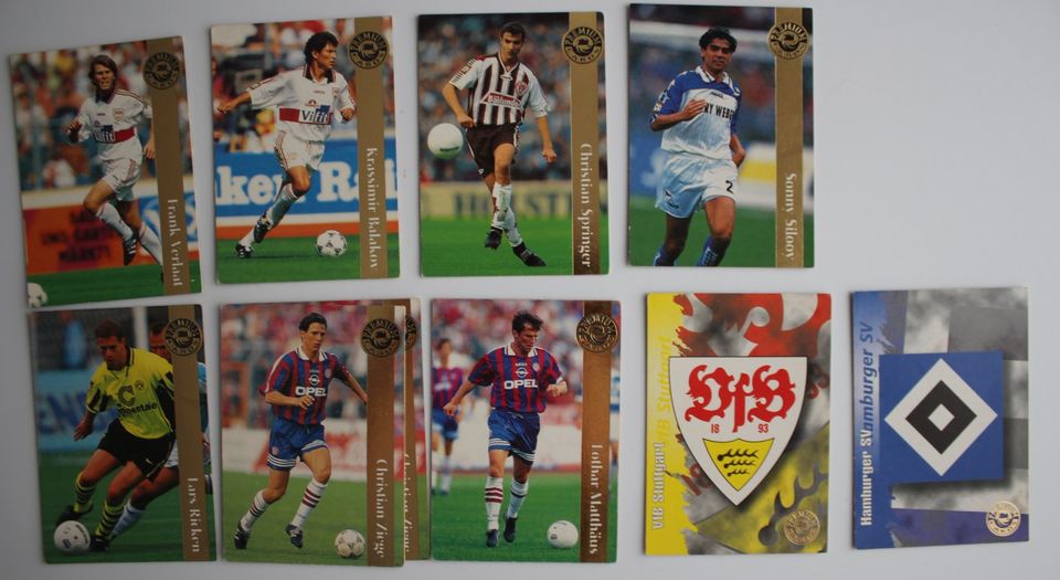 Fussball Karten + Sticker Panini: Bundesliga France WM 1998 2018 in Berlin