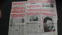 11x DDR Zeitung: Junge Welt - Februar 1990 Nelson Mandela Brandenburg - Woltersdorf Vorschau