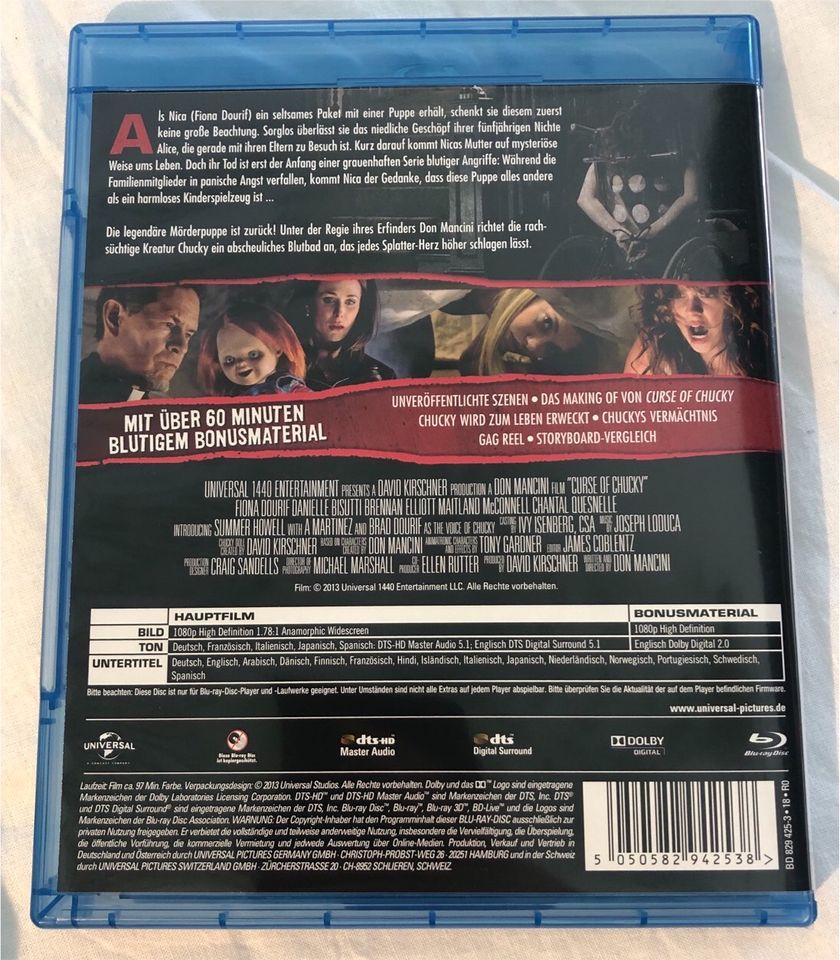 Blu Ray DVD Curse of Chucky in Nürnberg (Mittelfr)