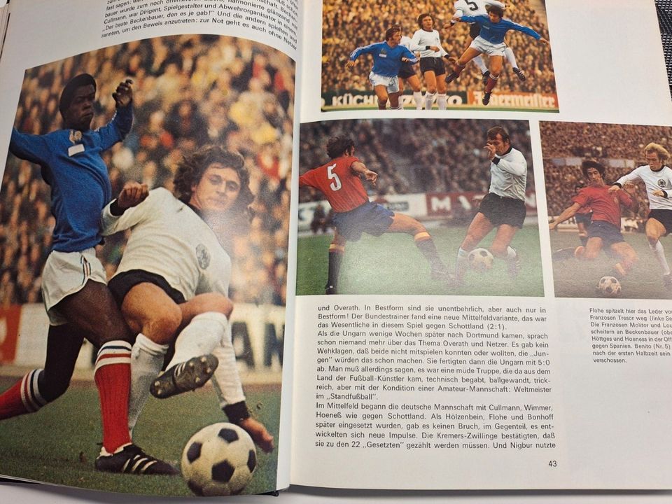 Buch "Fussball Weltmeisterschaft 1974" von Ernst Huberty u. E in Berlin