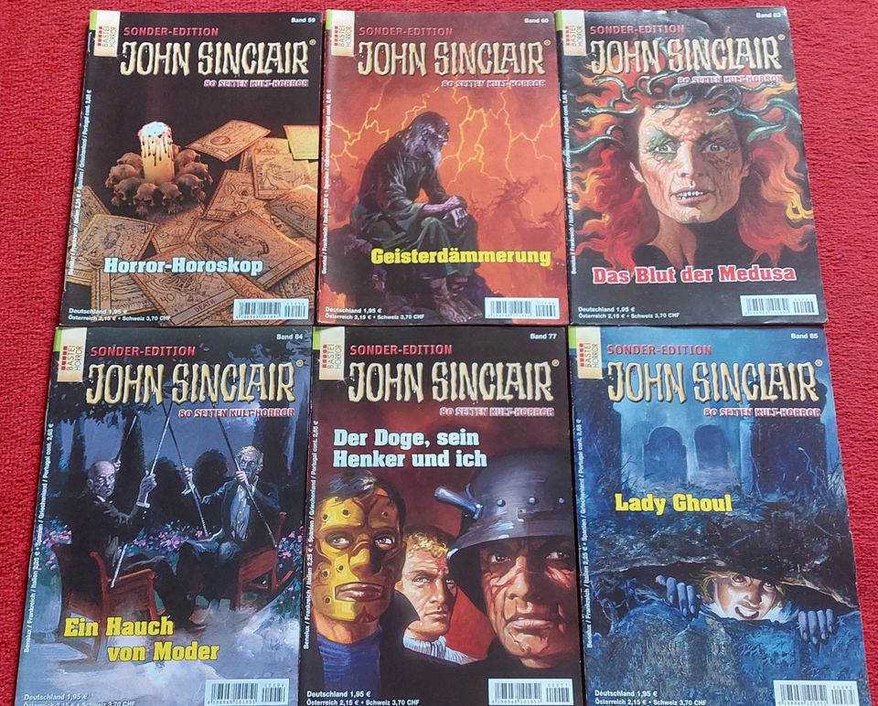 viele Sonder-Editionen John Sinclair zur Auswahl je Heft 1,50 ! in Braunschweig