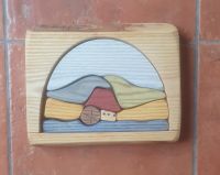 Holzpuzzle Handarbeit Deko Bild Baden-Württemberg - Buchen (Odenwald) Vorschau