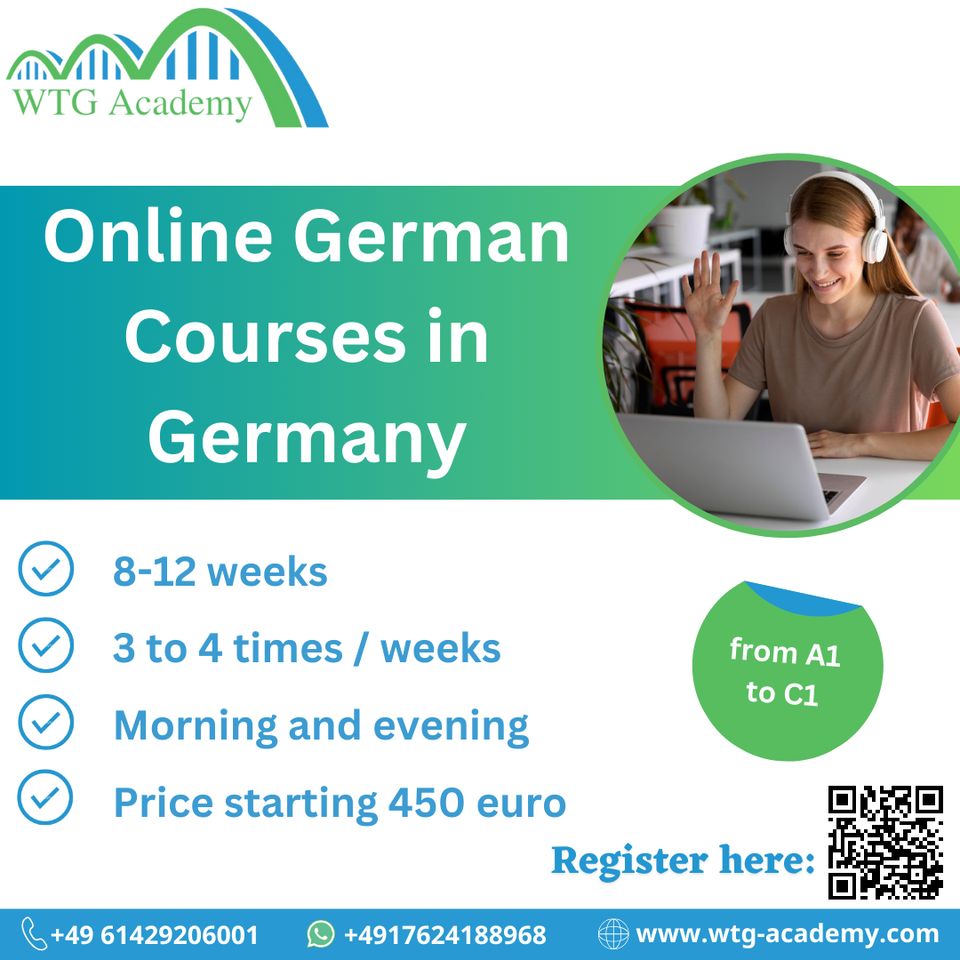 German Language Course  Online German course German class in Rüsselsheim