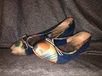 BRUNELLA Ballerinas Blau bunt, Gr. 38 Nordrhein-Westfalen - Hünxe Vorschau