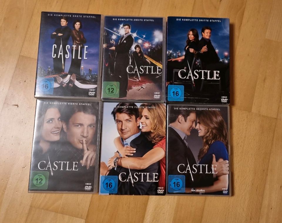 Castle DVD Staffel 1 2 3 4 5 6 in Karlsruhe