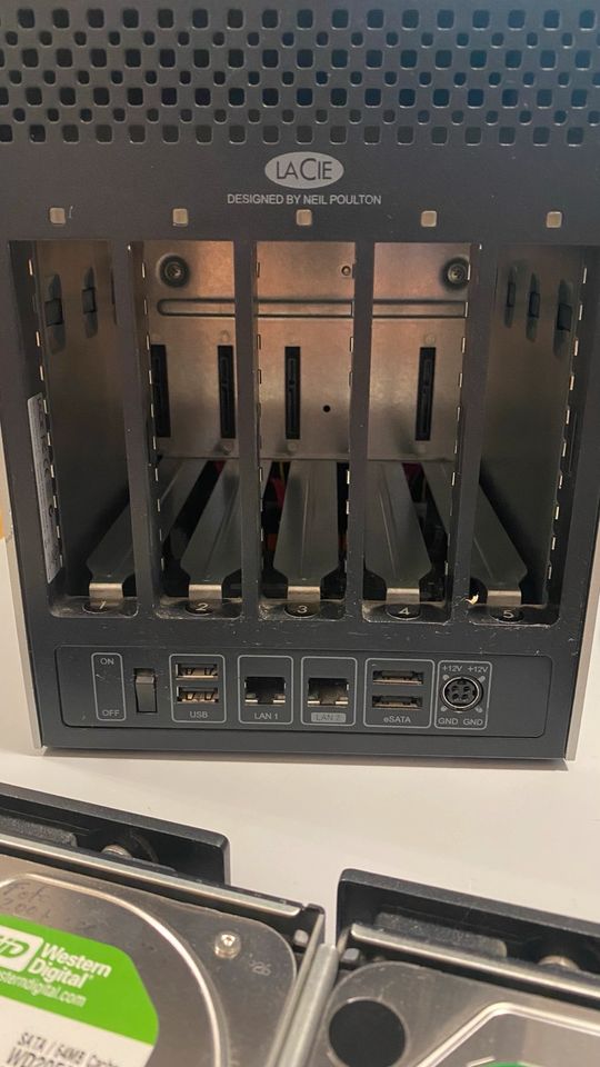 Nas Server Laufwerk Lacie 5 Big Network mit 4 Festplatten 10 TB in München