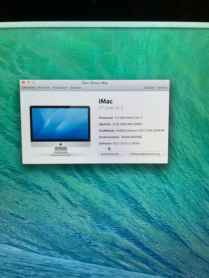 Apple IMac 27 Zoll, 3,5GHz i7, 8GB RAM, 1TB Speicher in Tamm