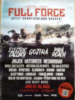 FULL FORCE Festival 2023 Plakat Poster DinA2 NEU Hatebreed Essen - Altenessen Vorschau