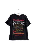 Q/S designed by • schwarzes T-Shirt | graphic tee • Gr. S Bayern - Ansbach Vorschau