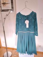 Abendkleid Kleid Swing türkis blau Größe 42 Bayern - Kösching Vorschau