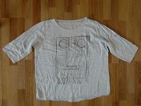 Bluse Shirt Chic hellblau mit Aufdruck Gr. XL 44 XXL 46 Nordrhein-Westfalen - Recke Vorschau