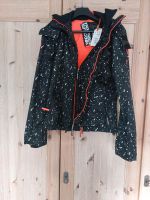 Superdry jacke schwarz mit weisse klekse gr.S Nordrhein-Westfalen - Herten Vorschau