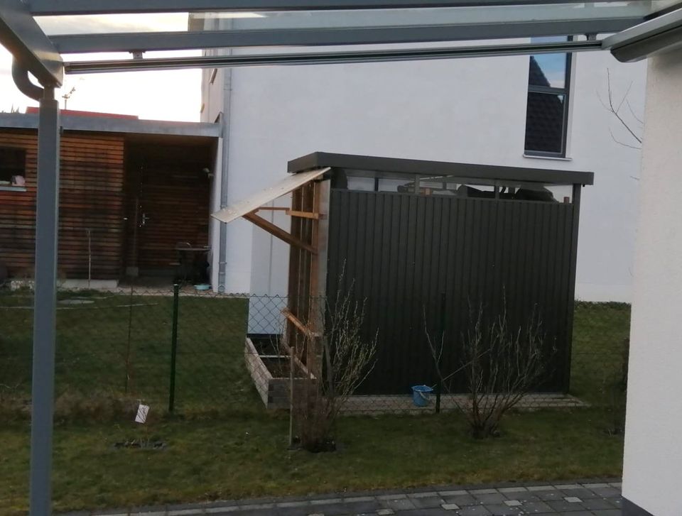 Sichtschutz, Windschutz, Seitenteile für Terrassenüberdachung in Kassel