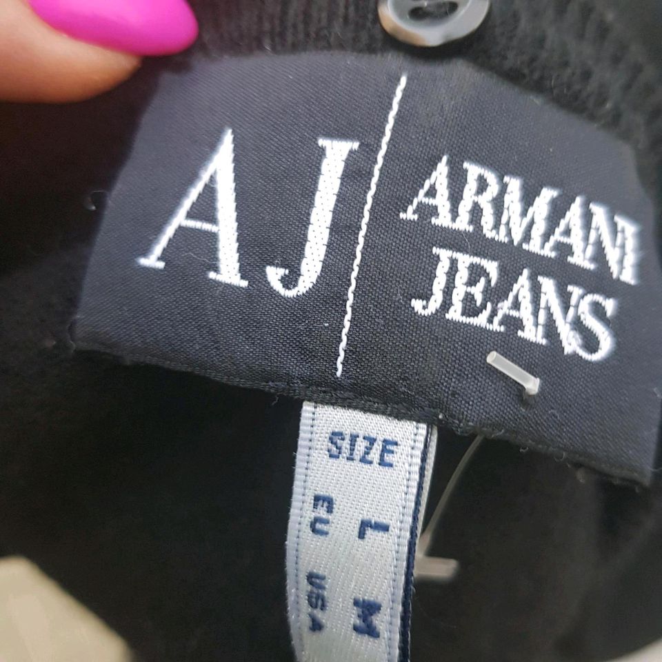 Armani Jeans damen Pullover Schwarz, 50% Wolle in West - Unterliederbach |  eBay Kleinanzeigen ist jetzt Kleinanzeigen