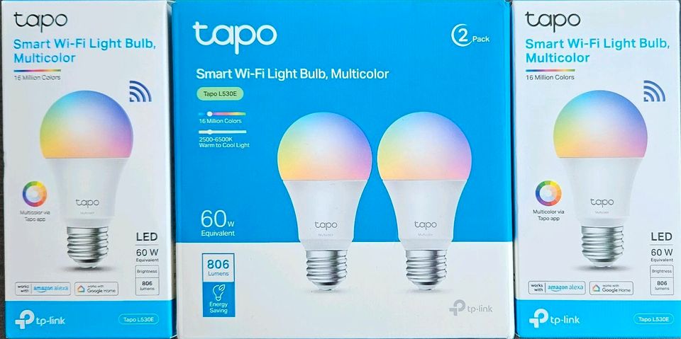 Tapo L530E + Wi-Fi-Smart-LED-Lampe in Asendorf (bei Bruchhausen-Vilsen)