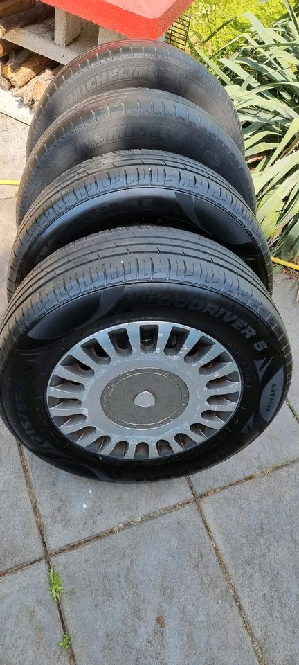 Alufelgen LK 5x98 mit Bereifung 215/65 R 15 96H in Kitzscher