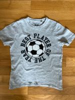 Pailletten T-Shirt 140 Fussball neu grau München - Ramersdorf-Perlach Vorschau