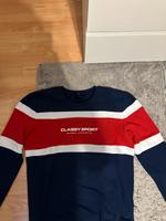 Blau-Weiß-Roter Pullover in M Nordrhein-Westfalen - Schmallenberg Vorschau